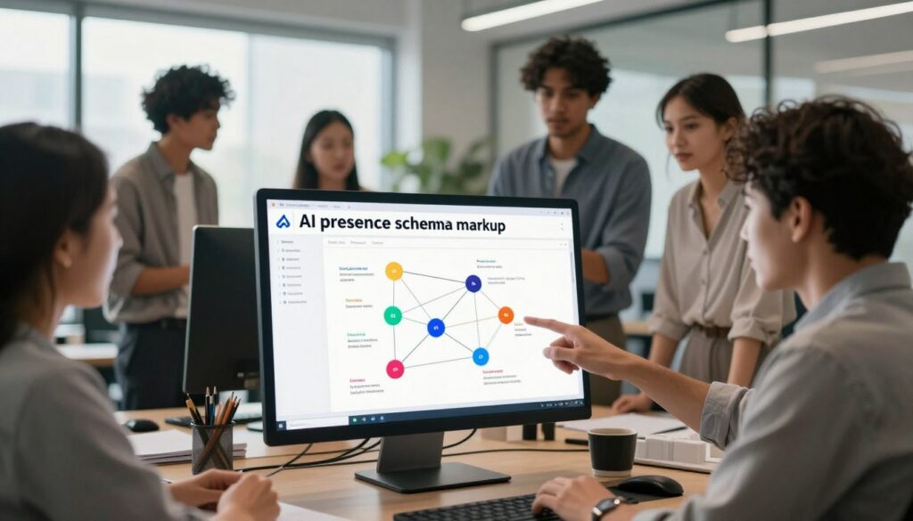 AI presence schema markup