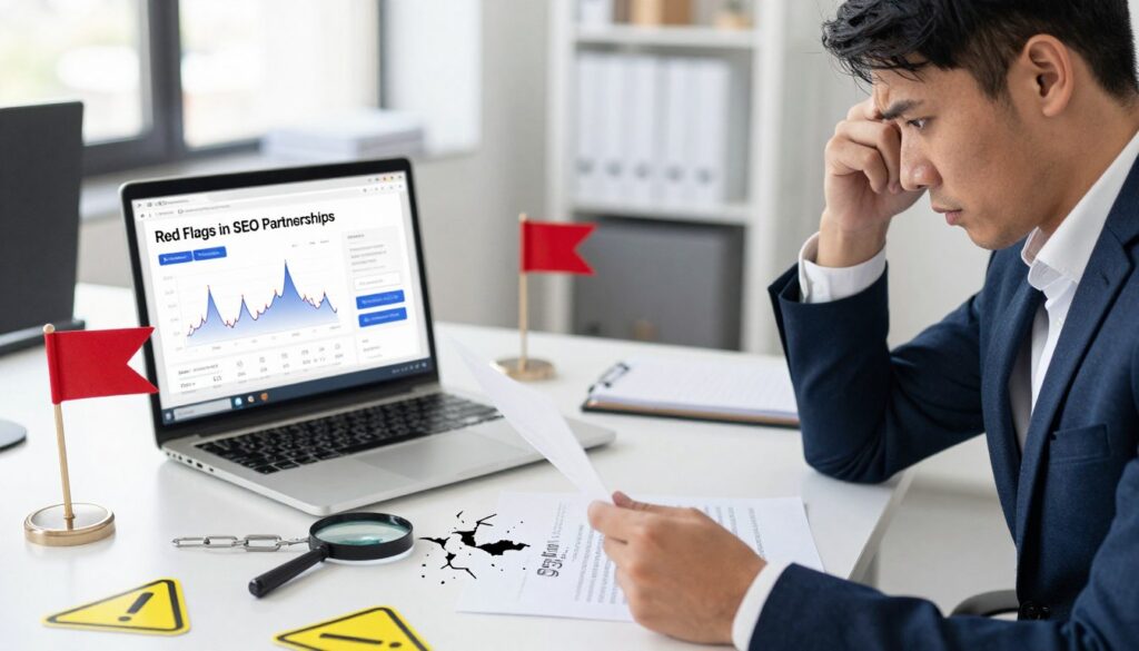 red flags in SEO partnerships